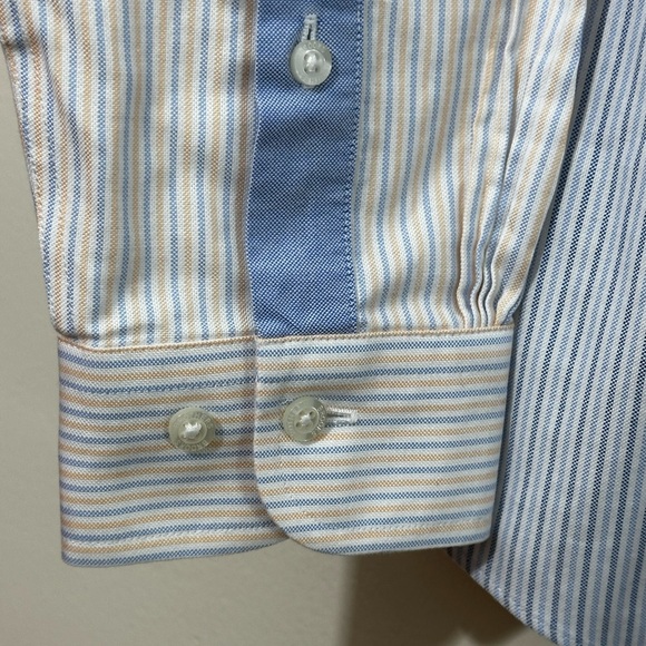 Brooks Brothers youth Shirt Long Sleeve 100% Supima Cotton Button Down Sz Xl - Picture 4 of 10